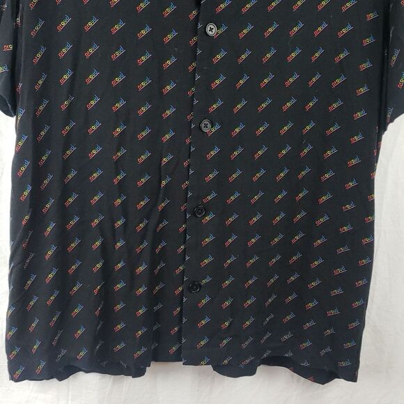 H&M Men's Medium Proud Button Down Gay Pride Shirt - Picture 4 of 12